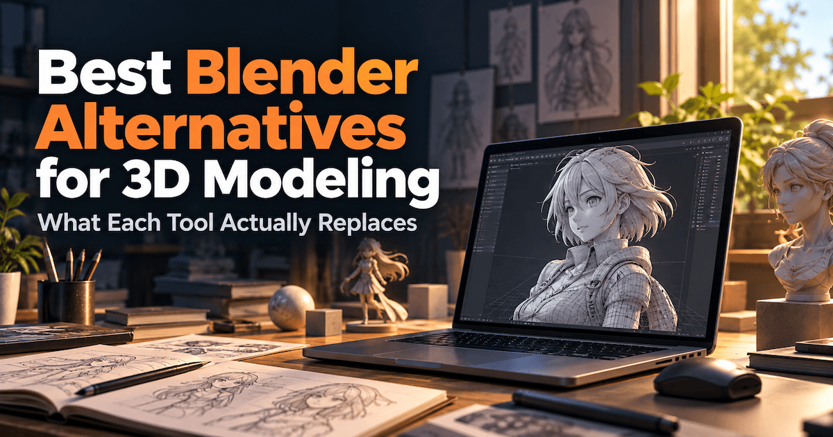 Maya Interface Modeling Best Blender Alternatives for 3D Modeling: What Each Tool Actually Replaces
