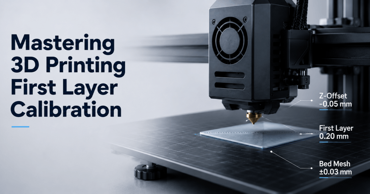 3D Printing First Layer Calibration: Bed Leveling, Z-Offset, and ...
