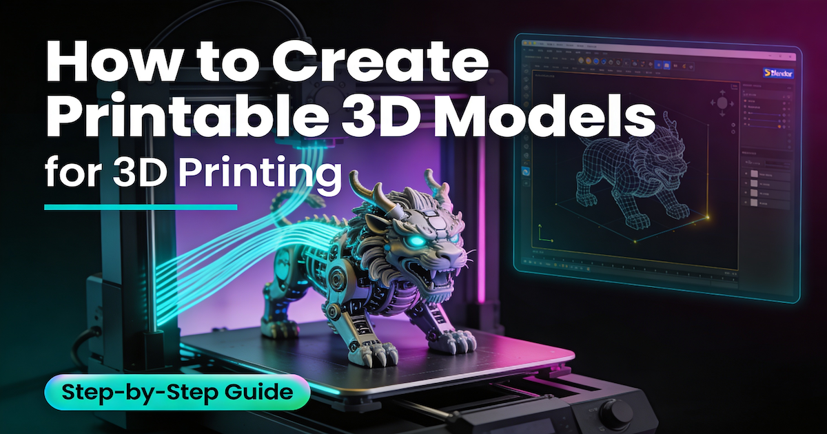3d Modelling Problems How to Create Printable 3D Models for 3D Printing (Step-by-Step Guide)